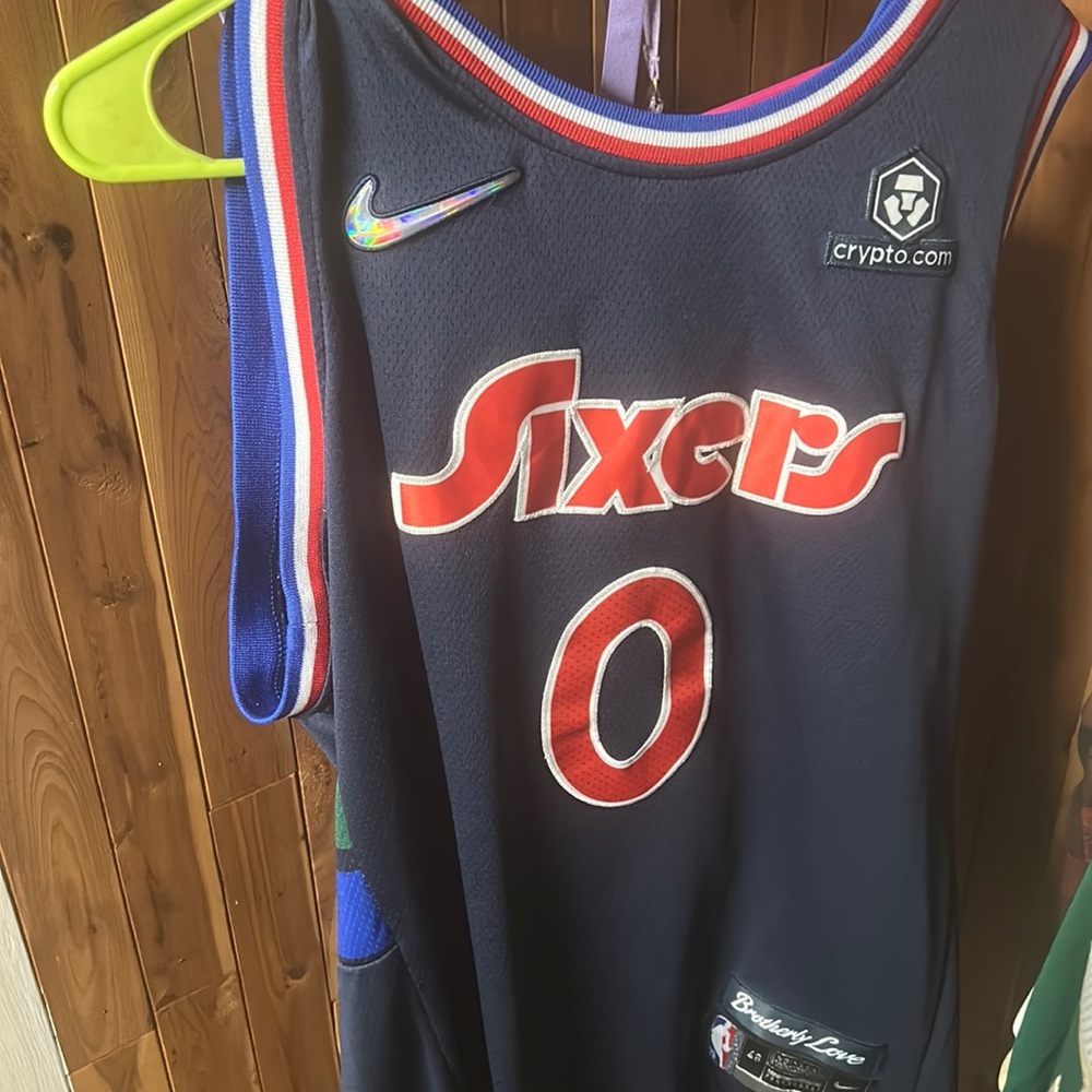 NBA SIXERS TYRESE MAXY JERSEY